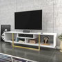 Hanah Home Asal 150 - Blanco y dorado